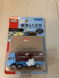 TOMY 繪本&トミカ系列 貨櫃車