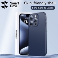 SmartDevil Matte Phone Case For iPhone 15 Pro max Case iPhone 15 Pro Case iPhone 15 Plus Case iPhone 15 Case iPhone 14 Pro Max Case iPhone 14 Pro iPhone 13 Pro Max 14 Plus All-inclusive Full Camera Lens Anti-fingerprint Matte Protective Case