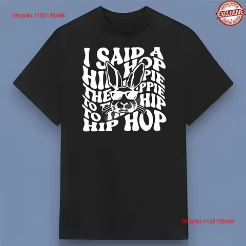 I Said A Hip Hop The Hippie to Lyrics T Shirt S 4XL vintage Washed designer clothes Comfortable Unis