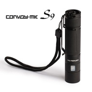 Convoy S9 flashlight   xml2 inside 1400mA with micro USB charging port 18650 flashlight  torch Divin