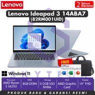 Laptop LENOVO IDEAPAD 3rd 14ABA7 RYZEN5 8B 512GB WIN11+OHS 82RM001UID