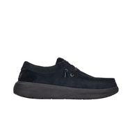 HeyDude Men's Wally COMF Suede - Black (41975-001)