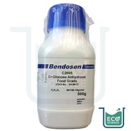 D+ Glucose Anhydrous, Food Grade, 500g, Bendosen