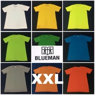 Round Neck T-Shirt V-Neck Blue Man Size XXL Comfortable To Wear In Stock Factory Shirt