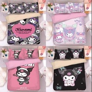 kuromi 床單套裝 床上用品 枕頭 床笠 被套 公仔 melody