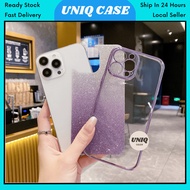 IPH 11 12 13 14 15 16 17 Plus Pro Max electroplated glitter 2 in 1 transparent shining bling camera 