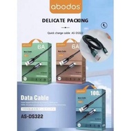 ABODOS 6A DATA CABLE SUPER SPEED FAST CHARGING CABLE MICRO TYPE C