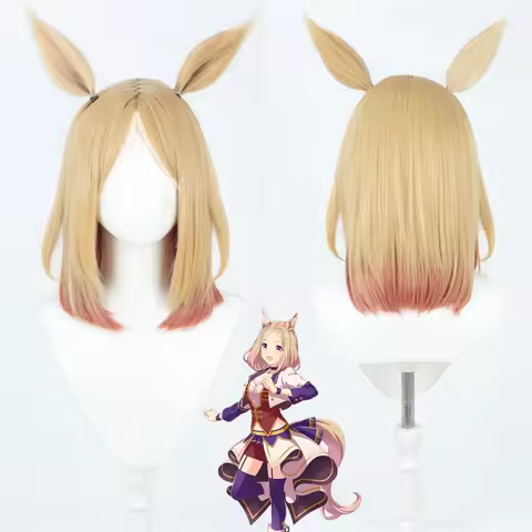 Cosplay Uma Musume Pretty Derby Narita Top Road Speed King Wig Anime game party heat-resistant synth