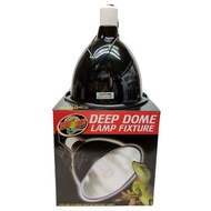 ZM American ZOOMED Extended Ceramic Clip Lamp [3U Dedicated] Deep Barrel Lampshade UVB 5.0, 10.0 Ded