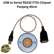 USB To Serial Rs232 FTDI Chipset USB 2.0 to DB9 RS232 FTDI/