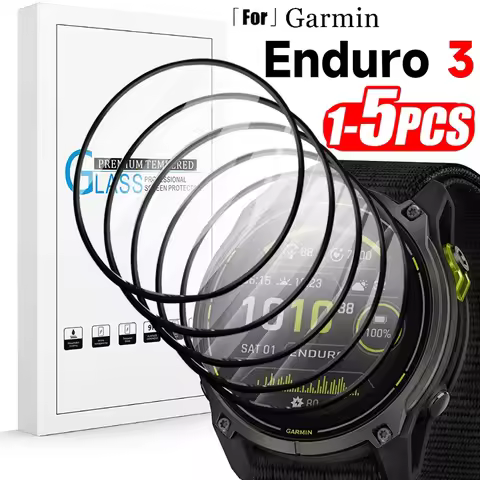 Tempered Glass Flim for Garmin Enduro 3 HD Clear Anti-scratch Screen Protective Film for Garmin Endu