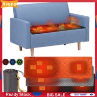 USB Rechargeable Heated Sleeping Bag Pad 3 Heat Levels 5 Heating Zones for Tent