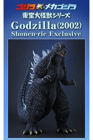 全新限定版 Xplus 東寶大怪獸系列哥斯拉2002 Godzilla 2002少限發光版