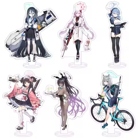 Loen Store Blue Archive MUTSUKI YUUKA NERU KARIN AKANE HIFUMI TSURUGI HASUMI HD Animation acrylic st