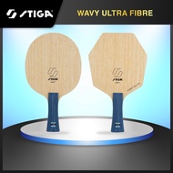 STIGA Wavy Ultra Fibre Table Tennis Racket | Mid-Advanced Level | Ping Pong Bats | SPEEDS