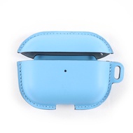 全新愛馬仕 (HERMES) Swift Celeste/Blue Lin AirPods Pro 2 保護套，附 B 字印記，含包裝盒和防塵袋，法國製造，女款