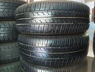 (ขายเป็นคู่)ยางรถเก๋งขอบ15 บริดสโตนB250เบอร์185/65R15 ปี21 ยางไทยเนื้อดี แก้มดี ขอบสวย ดอกเสมอตามรูป