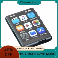 MP3 MP4 Player Portable MP3 Player Full Touch Screen Bluetooth-Compatible Audio Player with Speaker 