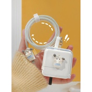 Suitable for Apple Macbook Notebook Data Cable Protective Case iPhone30w/35w Dual Port Charger Fast 