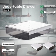 Under The Desk Drawer Storage Box Organizer Paste Table Hidden Desk Organizer