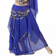 Chain Skirt,Belly Dance Long Gauzy Skirt,Belly Dance Performance Costume,Belly Dance Costume