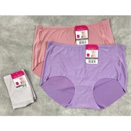 FELANCY WOMEN'S UNDERWEAR 075-050039 SEAMLESS PANTY MODEL MAXI GRY SIZE M