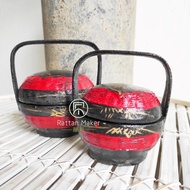 [Mini] Bakul Siah Hokkien BasketTraditional Malay Peranakan Baba Nyonya Basket Single Levels Wedding