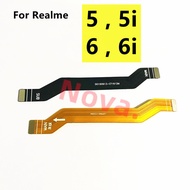 For Realme 5i 5 6i 6 LCD Motherboard Main Board Mainboard Mobile Phone Spare Part