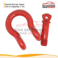 [KR55] SHACKLE OMEGA 3/8 INC ATAU ANTING DEREK 1 TON UNTUK MOBIL