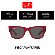 Ray-Ban  Mega Wayfarer False - RB0840SF 6679B1  Unisex Full Fitting  Sunglasses Size 52mm