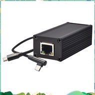 POE Power Supply Network Card POE to USB-C Network Card POE Network Card 5V 9V Adaptive USB-C Networ