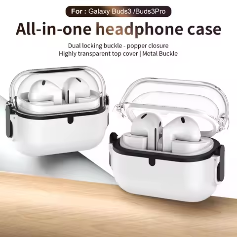For Samsung Galaxy Buds 3pro Earphone Shell Switch Lock Protective case Samsung Galaxy Buds 3 Pro/Bu