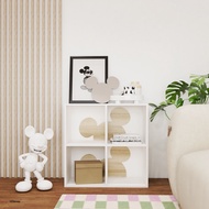 Disney Home ตู้เก็บของ DISNEY รุ่น MICKEYCUBE-I/4S สีไม้อ่อน (70x35x70 ซม.)