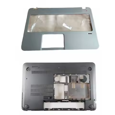 NEW case cover for HP for Envy 15-J 15-J000 15-J100 laptop Palmrest COVER silver/Laptop Bottom Base 