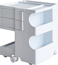 Miyatake Seisakusho Multi-Wagon Pluna WG-H003 WH 4 Sided Storage Wagon with Casters, Push Type Slide