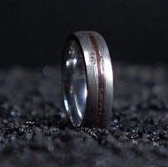 大馬士革鋼戒指環-天際M-均碼/男女適用