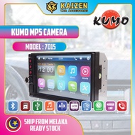 Universal 7 Inch Double Din Car MP5 Bluetooth FM USB Player Mirror Link (P506) myvi kancil axia wira