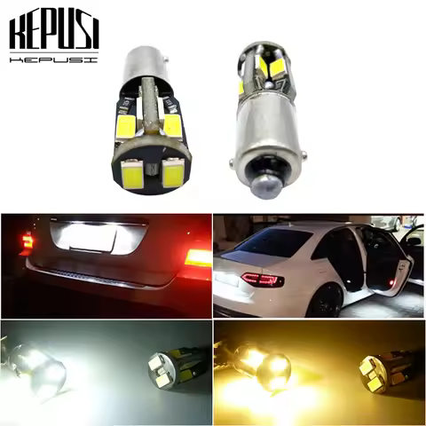 1x CANBUS BA9S BAX9S BAY9S H21W T4W H6W W5W LED 5630 8 LED Side Wedge Light Interior Signal Lamp 12V
