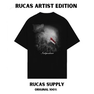 RIRUSHOP Original Rucas T-Shirt ARTIST EDITION "Sadikin Pard" V1 Independence Tee Size (S-3XL)