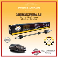 Creator Auto Parts Drive Shaft Nissan Livina/Latio 1.6 (Manual Transmission) (Warranty 1 Year or 600