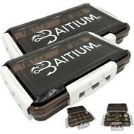 Baitium XTRAseal Waterproof Fishing Tackle Box Organizer, Tackle Boxes With Dividers, Tacklebox for 