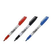 Sharpie FINE POINT Marker Black/Red/Blue - Sharpie Permanent Marker