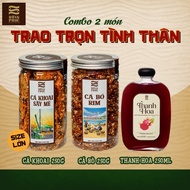 Combo 3 Piece: Thanh Hoa Sticky Rice, Dried Potato Fish with Sesame, Spicy Beef Rim - Meaningful Gif