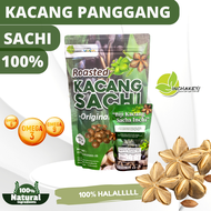 Kacang Sacha Inchi Kacang Sangrai Roasted Sachi 125 Gr cemilan kacang