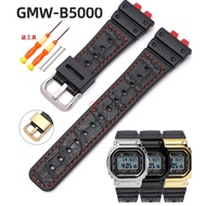 Strap for Casio G-SHOCK GMW-B5000 Resin Watch Band Men Sport Waterproof Rubber Wrist Bracelet Stainless Steel Hoop Accessorie