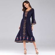 S Aa A In I N T O C K. A K 3 9 Ethnic Style Fashion New Women's V-Neck Heavy Embroidery Nin