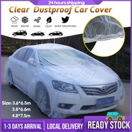 Car Body Cover Transparent PE Plastic Car Covers Dust-Proof, Waterproof Size Available For Saloon Car /L - SUV/MPV Cars -Aruz,X70,CRV,Alza,Brv,Livina 4.8