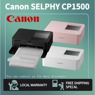 Instock- Canon SELPHY CP1500 Wireless Compact Photo Printer+ KP-108in/ RP-108 Paper Set