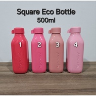 Tupperware Square Eco Bottle 500ml Screw Cap (1)