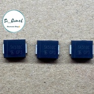 SK510C SS510 SMC DO-214AB SS510 5A 100V Diode